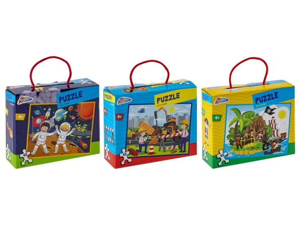 ΠΑΖΛ 24ΤΕΜ GRANFIX ΜΕ GLITTER ΣΕ ΚΟΥΤΙ 16X20X6EK. ΜΟΝΟΚΕΡΟΣ +3ΕΤΩΝ