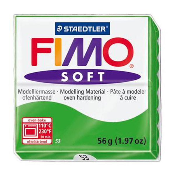 ΠΗΛΟΣ FIMO SOFT 8020 TROPICAL GREEN No53