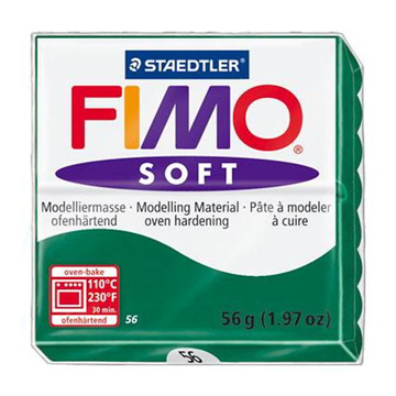 ΠΗΛΟΣ FIMO SOFT 8020 EMERALND No56