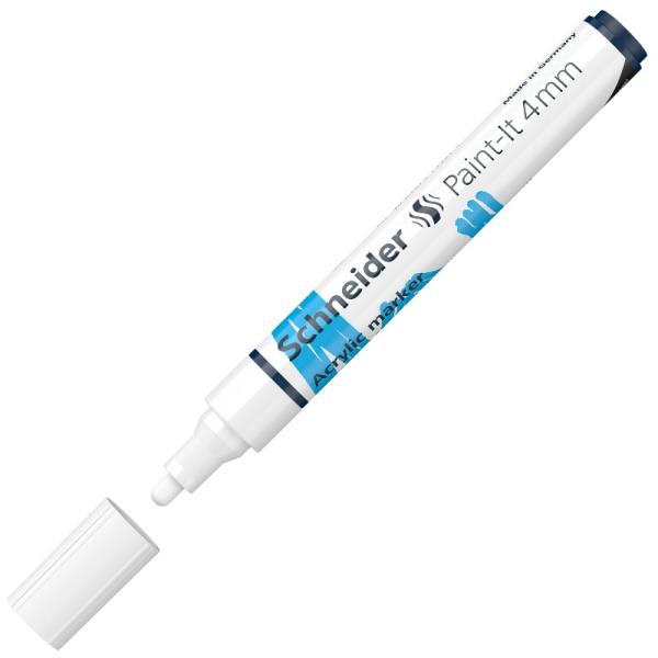 ΜΑΡΚΑΔΟΡΟΙ SCHNEIDER ΑΚΡΥΛΙΚΟΙ PAINT-IT 320 4mm ΛΕΥΚΟΣ
