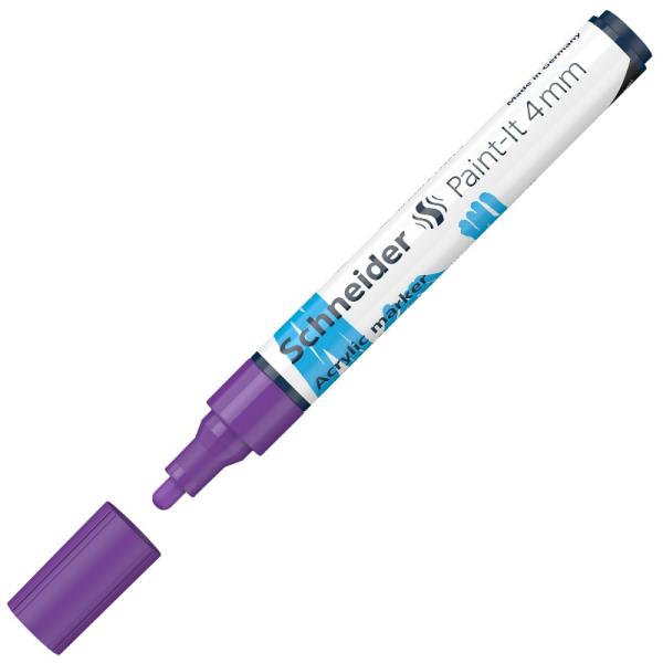 ΜΑΡΚΑΔΟΡΟΙ SCHNEIDER ΑΚΡΥΛΙΚΟΙ PAINT-IT 320 4mm ΜΩΒ