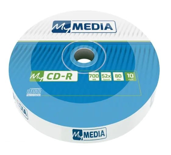 CD-R MyMedia cake 10 τεμ. Χ52 700 MB