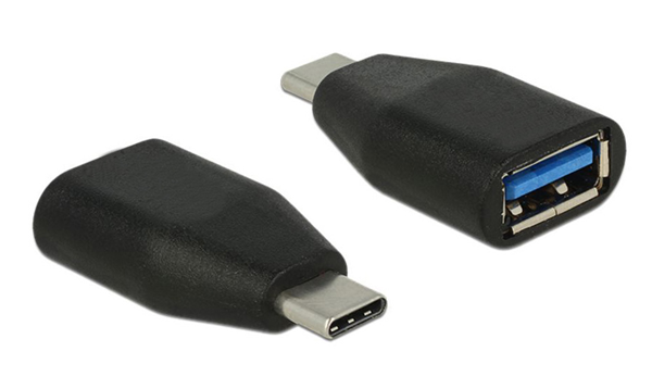 ΑΝΤΑΠΤΟΡΑΣ POWERTECH USB 3.1 Type-C σε USB female, 10Gbps, μαύρο