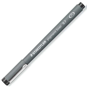 ΜΑΡΚΑΔΟΡΟΣ ΣΧΕΔΙΟΥ STAEDTLER PIGMENT 0.7mm ΜΑΥΡΟΣ  308-07-9