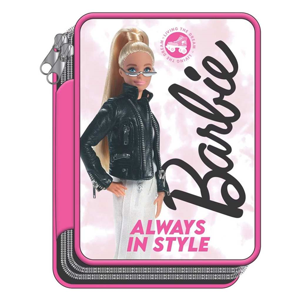 ΚΑΣΕΤΙΝΑ ΔΙΠΛΗ BARBIE ΓΕΜΑΤΗ TREND FLASH 15X21X5cm 349-71100 2022