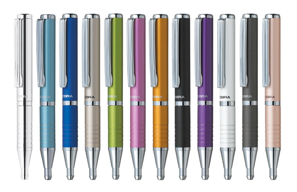 ΣΤΥΛΟ ZEBRA Expandz Ball Point SF-1  0,7 mm ΜΕΤΑΛΛΙΚΟ ΠΤΥΣΟΜΕΝΟ