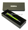 ΣΤΥΛΟ ZEBRA Expandz Ball Point SF-1  0,7 mm ΜΕΤΑΛΛΙΚΟ ΠΤΥΣΟΜΕΝΟ