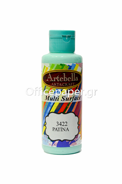 ΑΚΡΥΛΙΚΟ ΧΡΩΜΑ ARTEBELLA MULTI SURFACE 130CC PATINA ΜΠΛΕ No3422