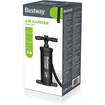 ΤΡΟΜΠΑ ΠΟΔΟΚΙΝΗΤΗ bestway 20x37εκ. 2.80lt  N62086 ΚΑΘΕΤΗ ΔΙΠΛΗΣ ΕΝΕΡΓΕΙΑΣ