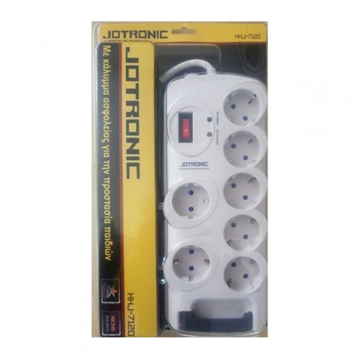 ΠΟΛΥΜΠΡΙΖΟ ΑΣΦΑΛΕΙΑΣ JOTRONIC HHJ-7120  6xSchuko 1836 JOULES