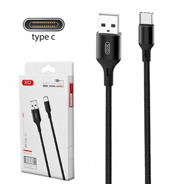 ΚΑΛΩΔΙΟ XO NB143 Type-C data cable 2.0M Black