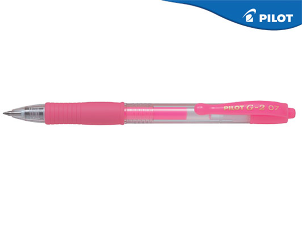 ΣΤΥΛΟ  PILOT G2  0,7 mm  (Fine)  ΝΕΟΝ ΡΟΖ