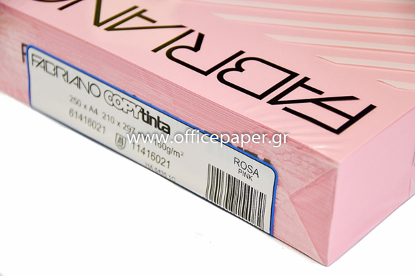 ΧΑΡΤΙ FABRIANO 80GR A4 ROSA ΠΑΚ. 500ΦΥΛΛΑ