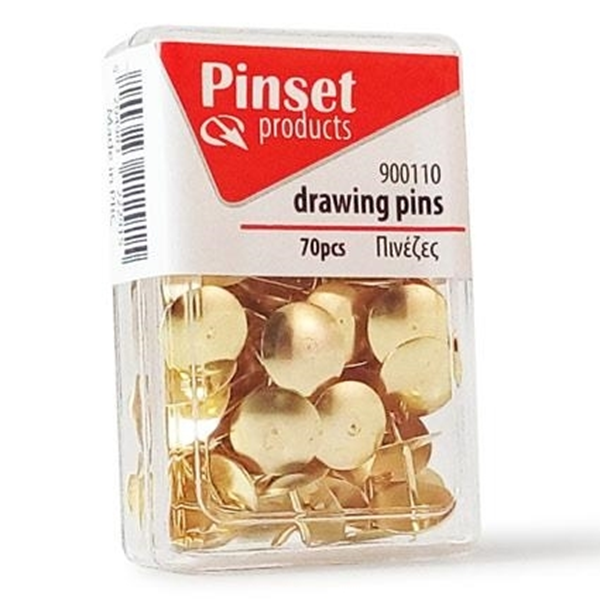 ΠΙΝΕΖΕΣ PINSET ΧΡΥΣΕΣ ΧΡΩΜΑ  κουτάκι 70 τεμαχίων