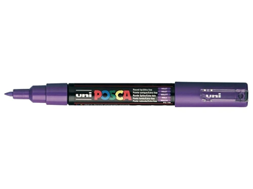 ΜΑΡΚΑΔΟΡΟΣ UNI POSCA PC-5Μ 1.8-2.5mm ΒΙΟΛΕ ΜΕΣΑΙΟΣ