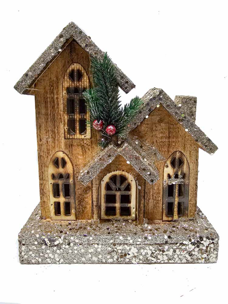 ΞΥΛΙΝΟ ΣΠΙΤΑΚΙ ΜΠΑΤΑΡΙΑΣ  9Χ20Χ24ΕΚ. ΜΕ ΦΩΣ 2062379