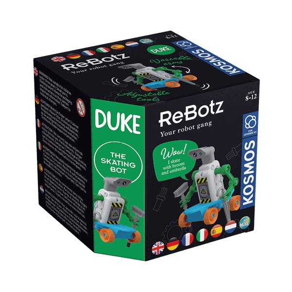 ΡΟΜΠΟΤ ΜΠΑΤΑΡΙΑΣ REBOTZ DUKE 10x10x10cm