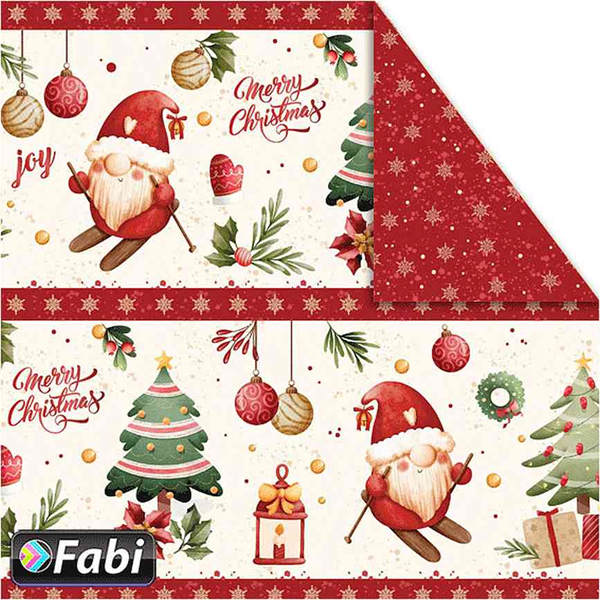 ΧΑΡΤΟΝΙ ΦΩΤΟ FABI ΧΜΑS JOY LINE 50X70 1455111