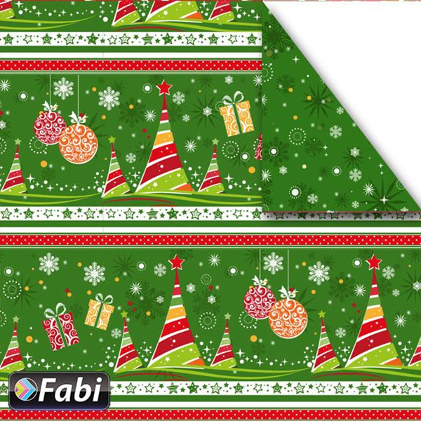 ΧΑΡΤΟΝΙ ΦΩΤΟ FABI ΧΜΑS STYLISH GREEN  50X70 1455093