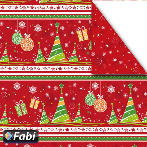 ΧΑΡΤΟΝΙ ΦΩΤΟ FABI ΧΜΑS STYLISH RED  50X70 1455094