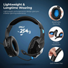 ΑΚΟΥΣΤΙΚΑ ΚΕΦΑΛΗΣ MPOW gaming headset BMBH414ADSD LED, multiplatform, 3.5mm, μαύρο-κόκκινο