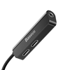 ΑΝΤΑΠΤΟΡΑΣ Iphone BASEUS καλώδιο lightning σε lightning & 3.5mm CALL32-01, 12cm, μαύρο