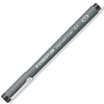 ΜΑΡΚΑΔΟΡΟΣ ΣΧΕΔΙΟΥ STAEDTLER PIGMENT 0.5mm ΜΑΥΡΟΣ  308-01-9