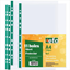 ΖΕΛΑΤΙΝΕΣ ΤΡΥΠΕΣ A4 +EFO No9 100Τ CLEAR 30,5X23.5cm ΕΝΙΣΧΥΜΕΝΗ -ΠΡΑΣΙΝΗ ΡΑΧΗ