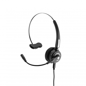 ΑΚΟΥΣΤΙΚΑ ΚΕΦΑΛΗΣ MediaRange Wireless mono headset with microphone, 180mAh battery, black (MROS305)