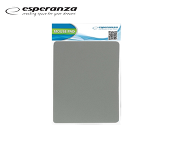 MOUSE PAD ESPERANZA 18X22cm ΓΚΡΙ ΛΕΠΤΟ 2mm ΕΑ145