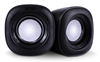 HXEIA POWERTECH ηχεία Essential sound PT-844, 2x 3W, 3.5mm, μαύρα