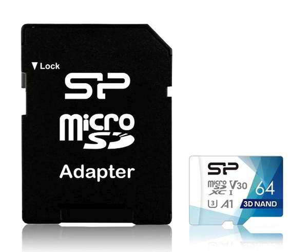 MNHMH MICRO SD SILICON POWER Superior Pro microSDXC UHS-I, 64GB, Class 30