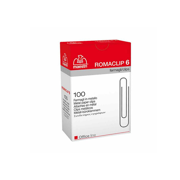 ΣΥΝΔΕΤΗΡΕΣ ROMA MAESTRI No4 33mm 100ΤΕΜ ΓΑΛΒΑΝΙΖΕ