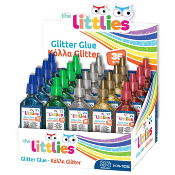 Κόλλα Glitter 35γρ. The littlies σε 5 Χρώματα