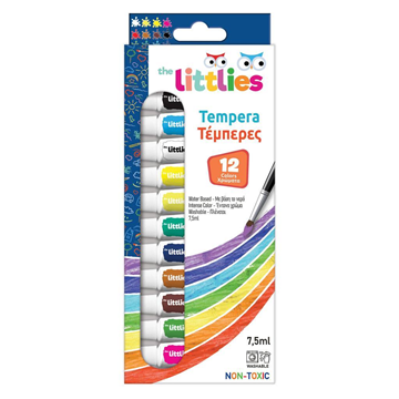Τέμπερες The littlies 7.5ml 12 Χρώματα