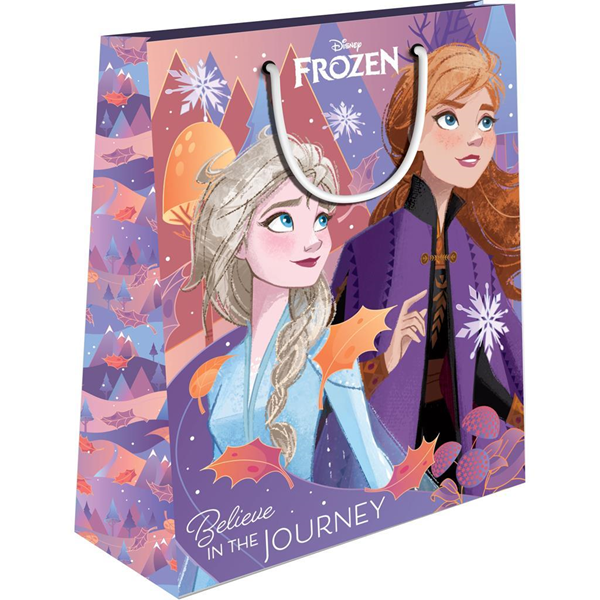 ΣΑΚΟΥΛΑ ΔΩΡΟΥ ΧΑΡΤΙΝΗ 26X12X32 FROZEN 2 ΜΕ GLITTER 2ΣΧ Ν