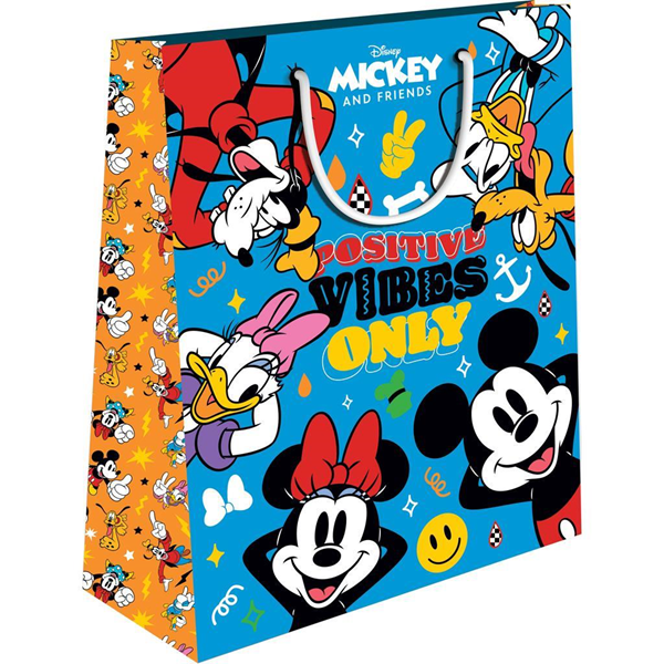 ΣΑΚΟΥΛΑ ΔΩΡΟΥ ΧΑΡΤΙΝΗ 33X12X45 MICKEY/MINNIE 2ΣΧ Ν