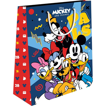 ΣΑΚΟΥΛΑ ΔΩΡΟΥ ΧΑΡΤΙΝΗ 26X12X32 MICKEY/MINNIE 2ΣΧ Ν