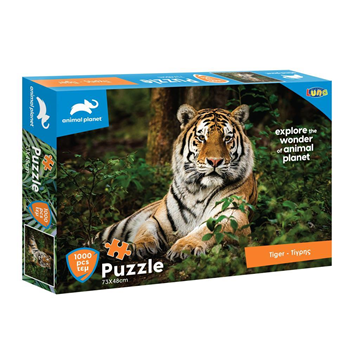 PUZZLE 1000TEM LUNA 73Χ48ΕΚ ANIMAL PLANET ΤΙΓΡΗΣ 000570698 CH-2021