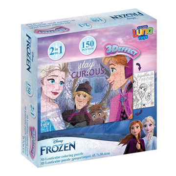 PUZZLE LENTICULAR 150ΤΕΜ FROZEN 2