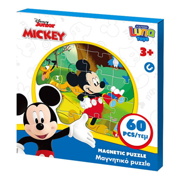 ΜΑΓΝΗΤΙΚΟ ΠΑΖΛ 18X18X1.3ΕΚ 60ΤΜΧ MICKEY/MINNIE