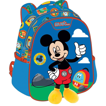 Σχολική Τσάντα Πλάτης Νηπίου Disney Mickey Mouse Adventure Seeker Must 2 Θήκες