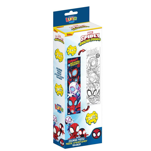 PUZZLE ΠΥΡΓΟΣ 24TEM 12,7X47,7ΕΚ SPIDEY