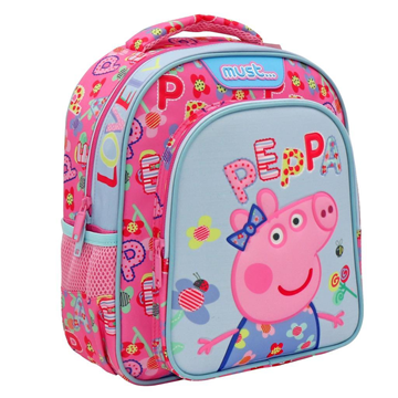 Σχολική Τσάντα Πλάτης Νηπίου Peppa Pig Lovely Must 2 Θήκες