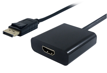 ΑΝΤΑΠΤΟΡΑΣ DisplayPort σε HDMI PTH-031, passive, μαύρο
