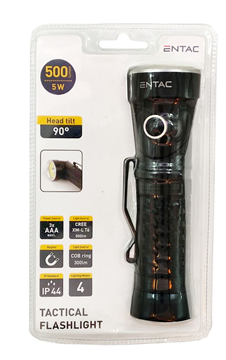 ΦΑΚΟΣ Entac ΑΛΟΥΜΙΝΙΟΥ ΣΤΡΟΦΗ 90° 5W T6 3ΧΑΑΑ