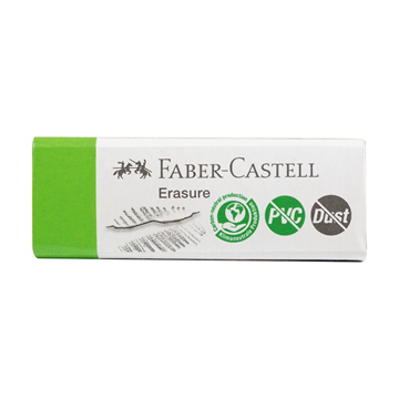 ΓΟΜΟΛΑΣΤΙΧΑ FABER CASTEL DUSTFREE ΠΡΑΣΙΝΗ  Νο187250