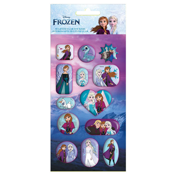 ΑΥΤΟΚΟΛΛΗΤΑ 3D LENTICULAR 10X22 FROZEN 2