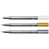 ΜΑΡΚΑΔΟΡΟΣ STAEDTLER METALLIC BRUSH ΧΡΥΣΟΣ ΠΙΝΕΛΟ ΜΥΤΗ 1-6mm  Νο8321-11