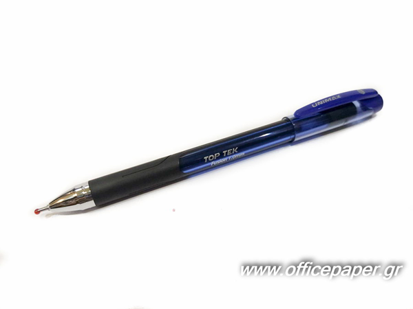 ΣΤΥΛΟ UNIMAX TRIO RT GP 0.7 mm KOKKINO VISCO FLUID INK ΜΕ ΚΟΥΜΠΙ